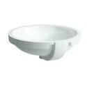 Laufen PRO A vestavěné umyvadlo 42x42 cm, bez otvoru, bílá LCC   H8189624001091